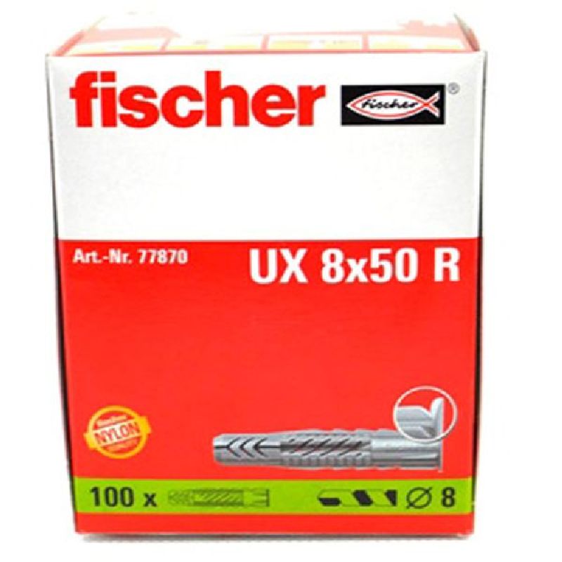 Acceder al producto Taco FISCHER UX-8X50 R - 100 unidades